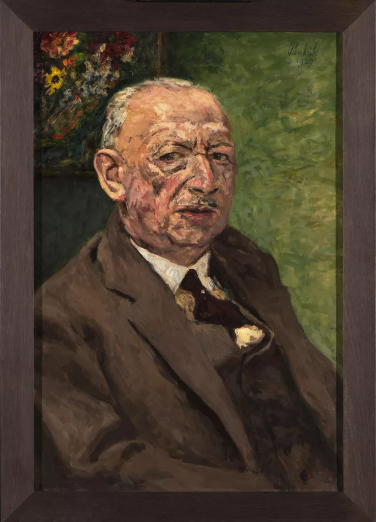 Das Porträt Max Rosenfelds von Bernhard Pankok aus dem Jahr 1939 ist in der Ausstellung ab dem 7. März zu sehen. ©Stadtmuseum Münster